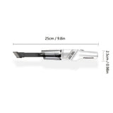 White&Black Wireless Automobile Folding Vacuum Cleaner Hand-held High-power Strong Suction Vacuum Cleaner