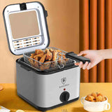 Multifunctional Electric Air Fryer Skewer French Fries Machine