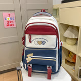 Middle School High School Girl Large Capacity Backpack