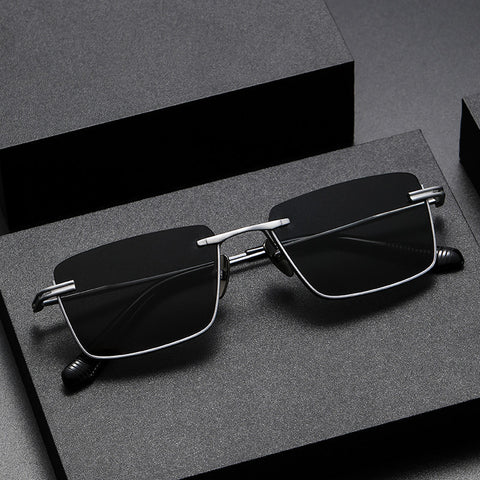 UV-proof Pure Titanium DTX416 With Myopic Glasses