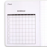 Mead Composition Notebook, 12 Pack, Wide Ruled Paper, 7-1/2" x 9-3/4", 100 Sheets per Comp Book, Black Marble (72936)