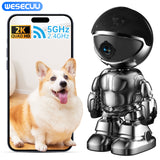 Smart Robot 3MP WiFi IP Camera – HD Baby Monitor & CCTV