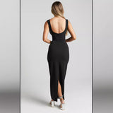 Sexy Vest Pencil Skirt Skinny Sheath Dress