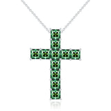 Men's And Women's Cross Fashion Personalized Diamond Necklace