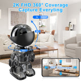 Smart Robot 3MP WiFi IP Camera – HD Baby Monitor & CCTV