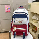 Middle School High School Girl Large Capacity Backpack