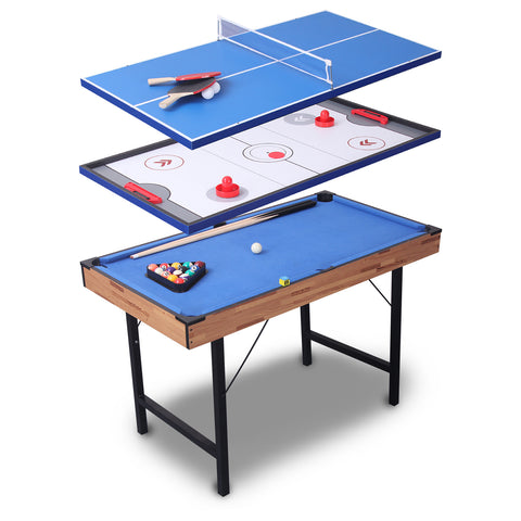 3 In 1 48in Folding Portable Combo Game Table