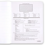 Mead Composition Notebook, 12 Pack, Wide Ruled Paper, 7-1/2" x 9-3/4", 100 Sheets per Comp Book, Black Marble (72936)