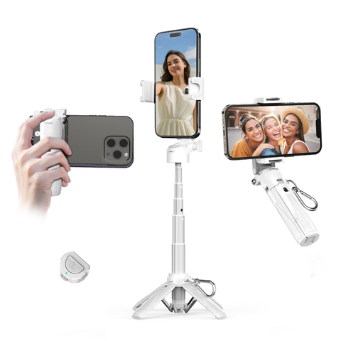Phone Selfie Tripod Small With Remote - 3 In 1