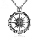 Titanium Steel Men's Necklace Stainless Steel Pendant