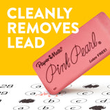 Paper Mate Erasers | Pink Pearl Large Erasers 12 Count