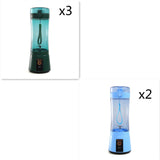 Portable Electric Fruit Juicer Wireless USB Smoothie Blender