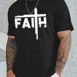 Large Men's Casual Fashion  Faith Pattern