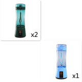 Portable Electric Fruit Juicer Wireless USB Smoothie Blender
