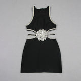 Bandage Stitch Short Women's Clothing Dress