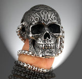 Titanium Steel Skull Men's Necklace