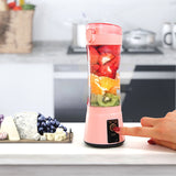 Portable Electric Fruit Juicer Wireless USB Smoothie Blender