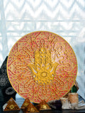 Fatima Hand Mandala Three-dimensional Wooden Decoration