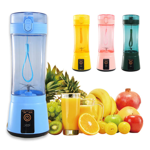 Portable Electric Fruit Juicer Wireless USB Smoothie Blender