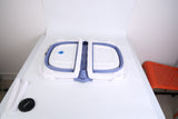 1Pc Baby Bath Tub With Thermometer Collapsible Travel Friendly