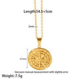 Titanium Steel Compass Chain