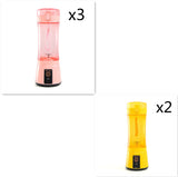 Portable Electric Fruit Juicer Wireless USB Smoothie Blender