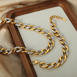 Titanium Steel Gold-Plated Jewelry