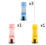 Portable Electric Fruit Juicer Wireless USB Smoothie Blender