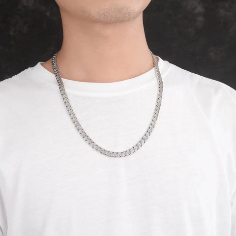 Rattan Pattern Necklace 925 Silver