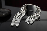 Men's titanium bracelet