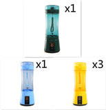 Portable Electric Fruit Juicer Wireless USB Smoothie Blender