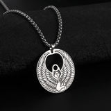 Titanium Steel Cutting Corrosion Blackening Necklace