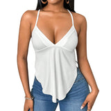 American Strap Top Sexy Vest