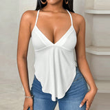 American Strap Top Sexy Vest