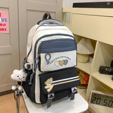 Middle School High School Girl Large Capacity Backpack