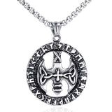 Titanium Steel Men's Necklace Stainless Steel Pendant