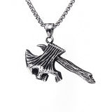 Titanium Steel Men's Necklace Stainless Steel Pendant