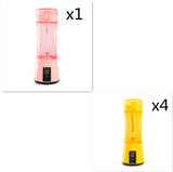 Portable Electric Fruit Juicer Wireless USB Smoothie Blender