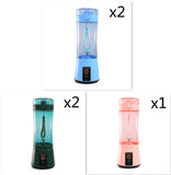 Portable Electric Fruit Juicer Wireless USB Smoothie Blender