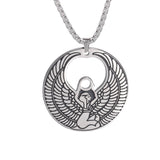 Titanium Steel Cutting Corrosion Blackening Necklace