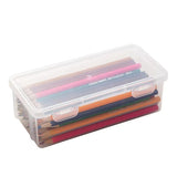 Stationery Storage Box Large Capacity Transparent