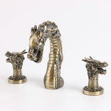Double  Qinglong Shape All Copper Retro