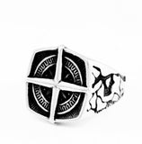 Men's Vintage Alloy Ring Silver