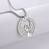 Titanium Steel Cutting Corrosion Blackening Necklace