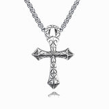 Titanium Steel Men's Necklace Stainless Steel Pendant