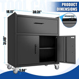 2 Door X 1 Drawer Tool Cabinets For Garage