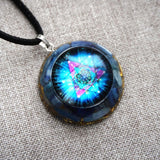 Meditation Energy Stone Fashion Necklace Pendant