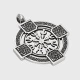 Hollow Titanium Steel Pendant Necklace