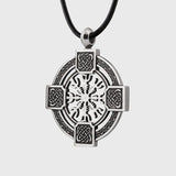 Hollow Titanium Steel Pendant Necklace