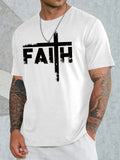 Large Men's Casual Fashion  Faith Pattern